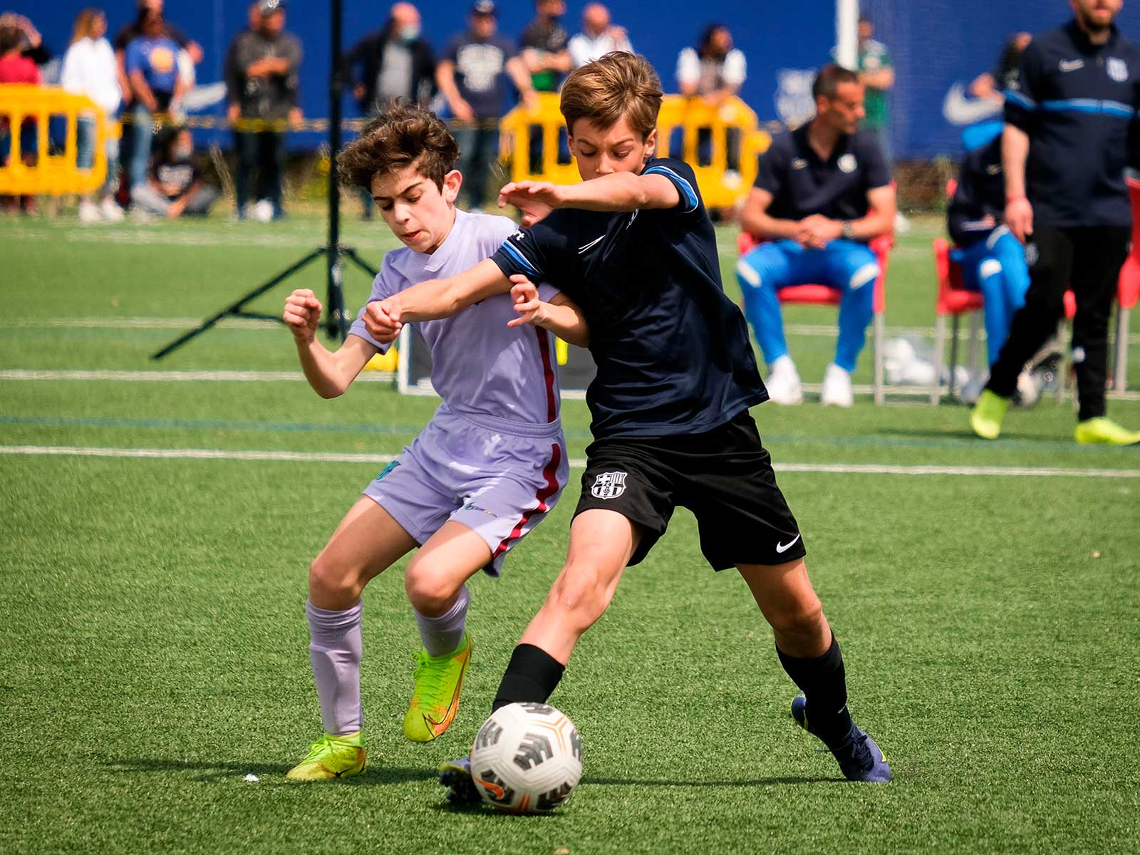 Massaggio sportivo per calciatori